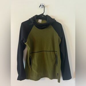 Melanzana Green and Black Women's Jacket